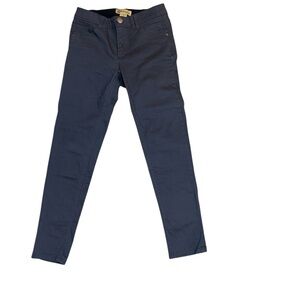 Democracy Ab Solution Skinny Pants Size 8 Dark Grey Stretch Mid-Rise